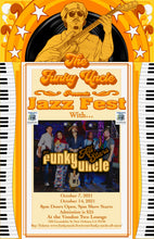 Load image into Gallery viewer, Funky Uncle All-Stars 10/14 9pm - ADMIT ONE
